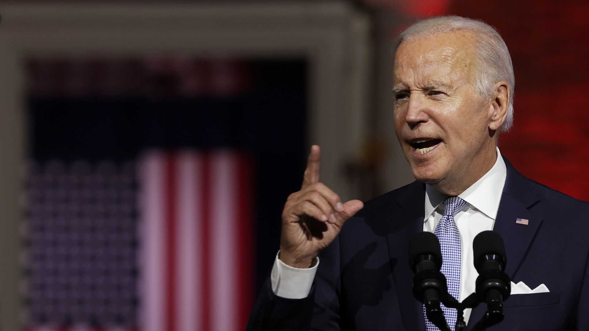 Photo of Joe Biden speaking