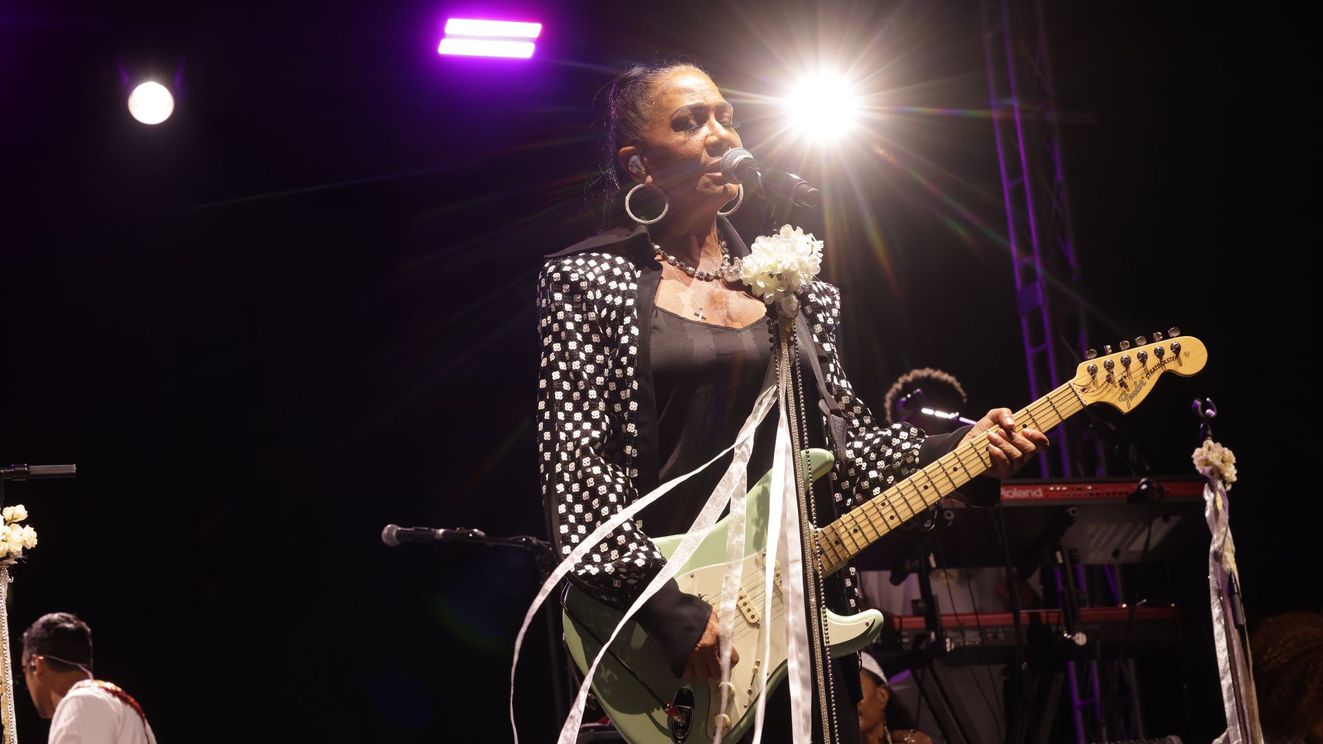 Sheila E performs at the Detroit Institute of Arts during the Concert of Colors on July 19, 2026 in Detroit, Michigan. The Concert of Colors is an annual free music festival celebrating the region's cultural diversity through performances across multiple genres.