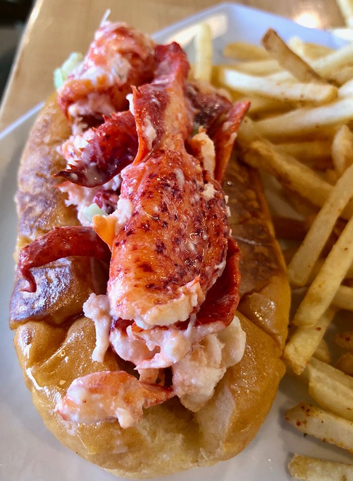 lobster-roll-and-french-fries-at-hi-tide-in-charlotte