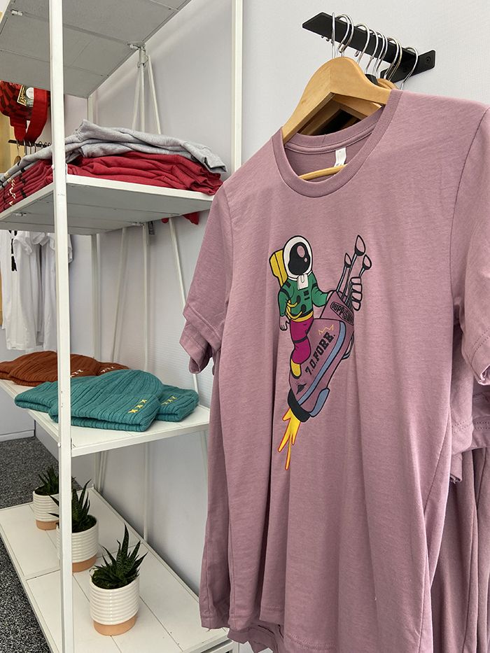 704 T-shirts at the Wells Fargo Championship.