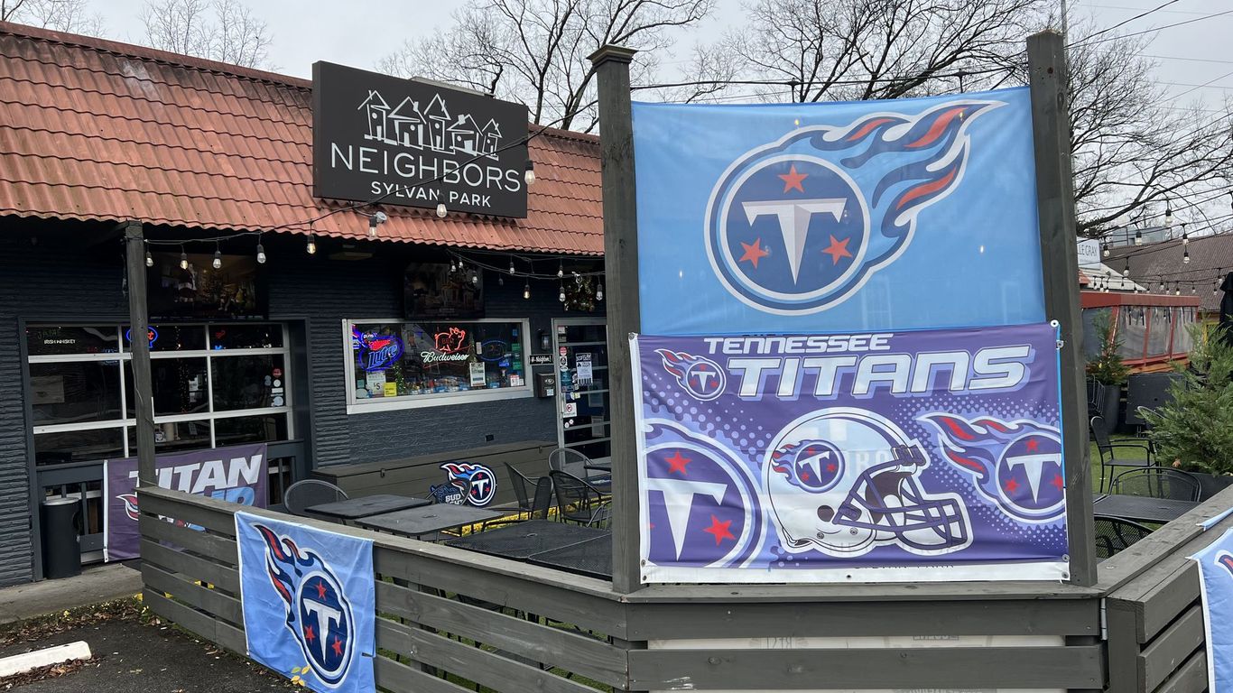 Axios Nashville readers' favorite places to spend a Titans gameday
