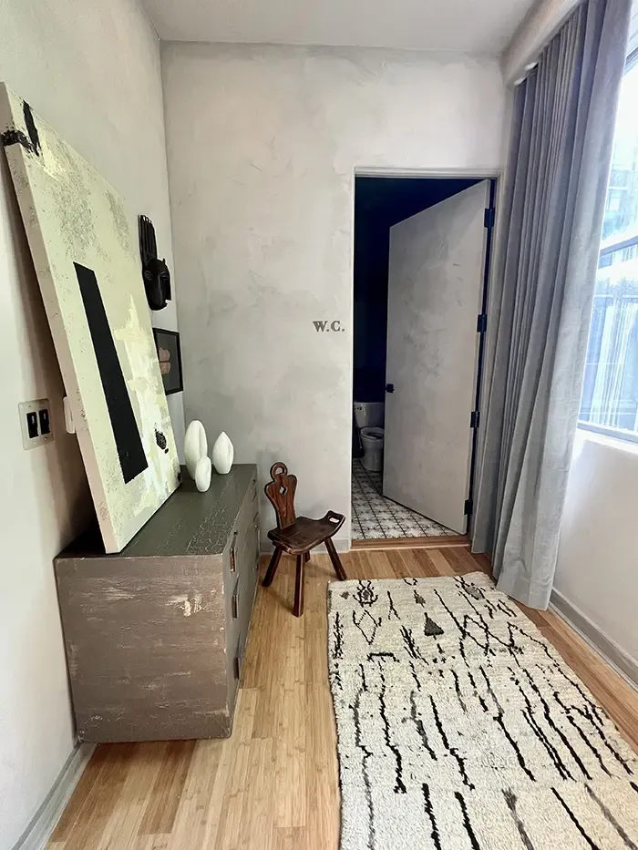 the spa at selenite waiting area