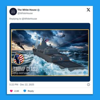 U.S. to build "Trump-class" warships for "Golden Fleet"