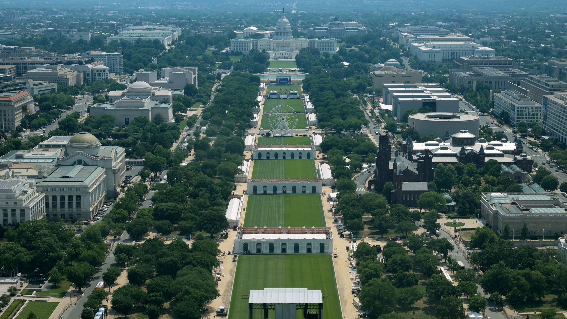 The Freedom 250 Great American State Fair will take place on the National Mall starting June 22, 2026. Photo: Chip Somodevilla/Getty Images