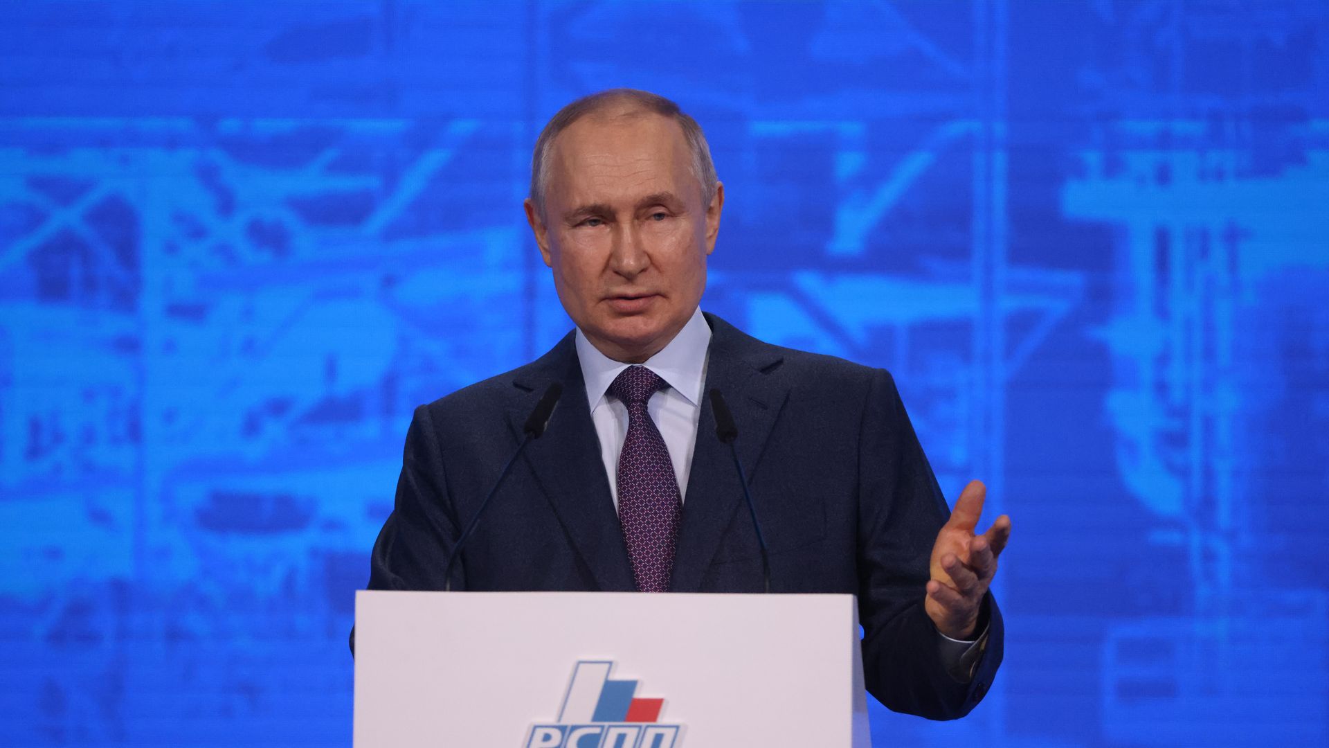 Russian President Vladimir Putin in Moscow on March 16.