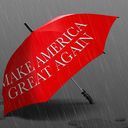 It might rain on President Trump's parade