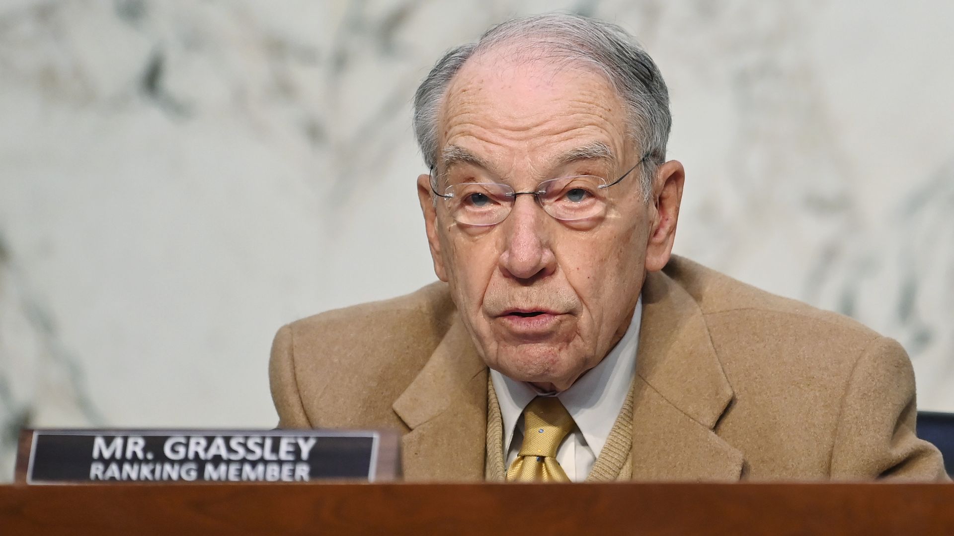 A photo of Chuck Grassley.