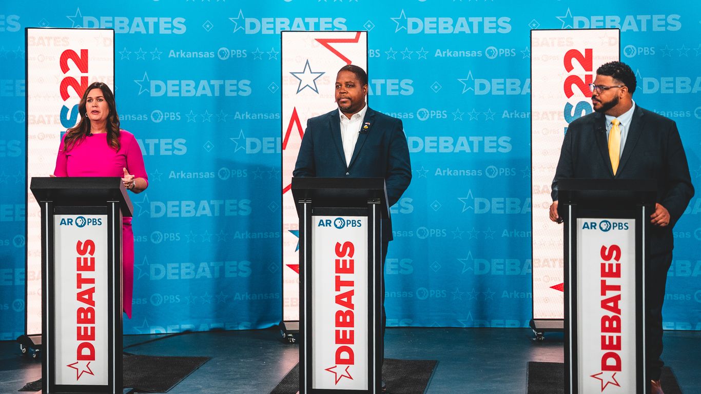 Arkansas Candidates Face Off For Gubernatorial Debate - Axios NW Arkansas