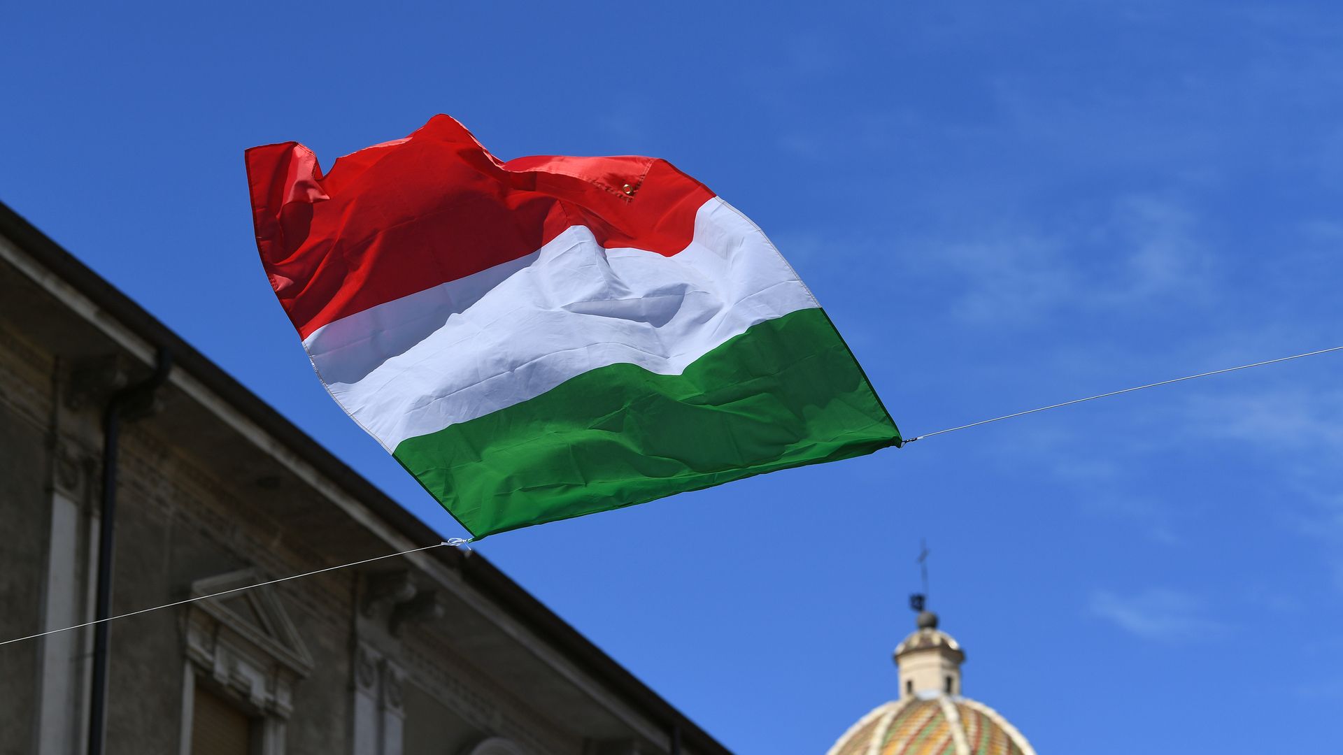 Italian flag. Photo by Tim de Waele/Getty Images