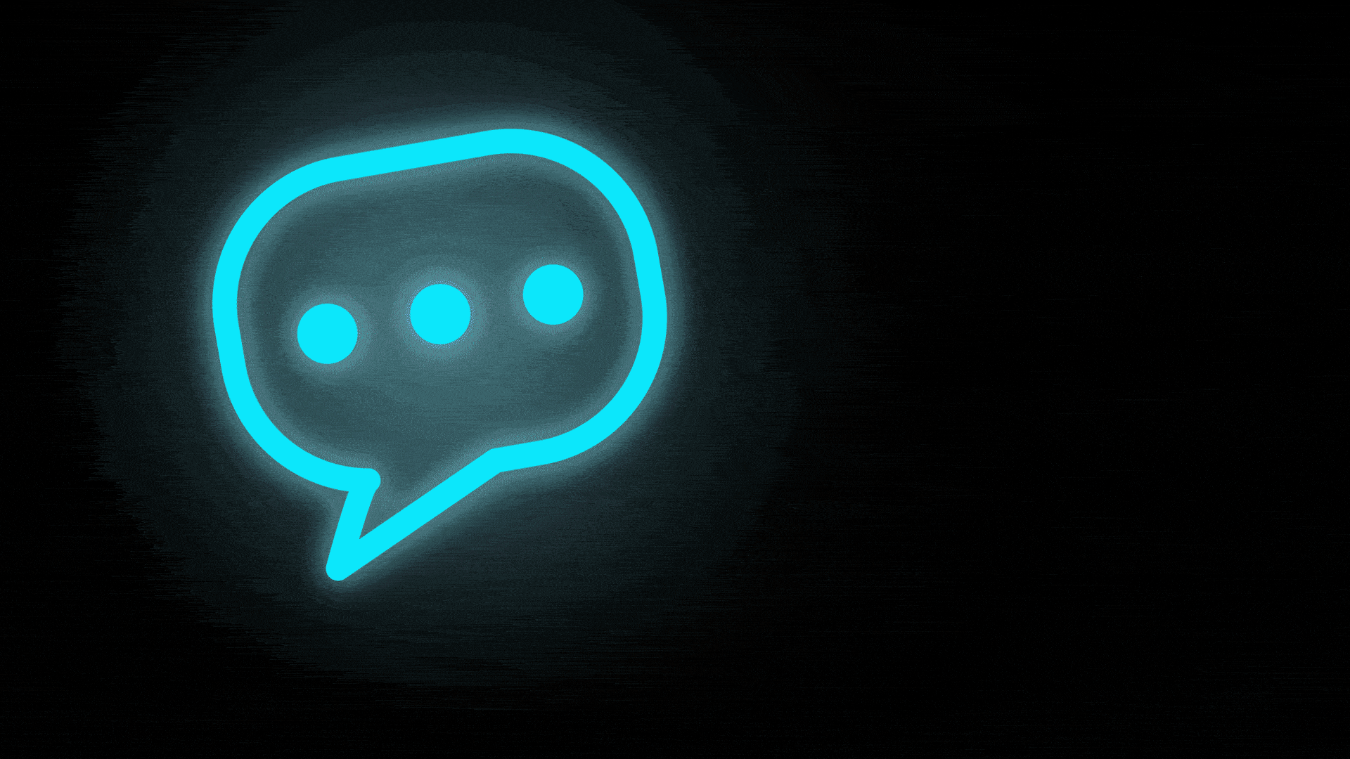 Gif of chat bubbles.