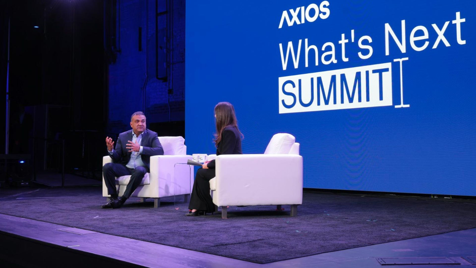 Axios' What's Next Summit in Washington, D.C. on March 29. Photo: Axios
