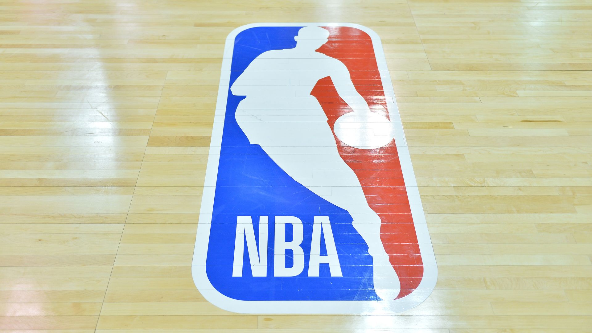 The NBA logo.
