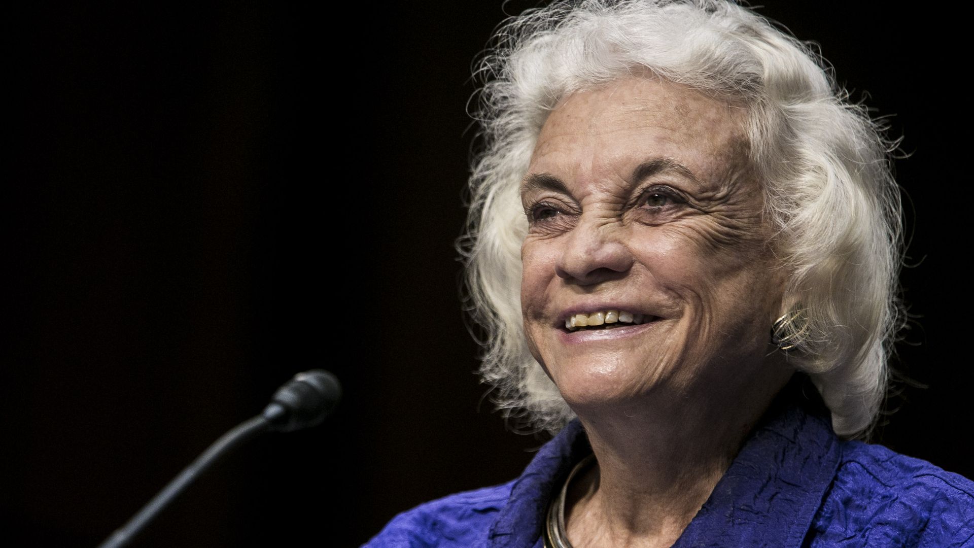 Former Justice Sandra Day O'Connor.