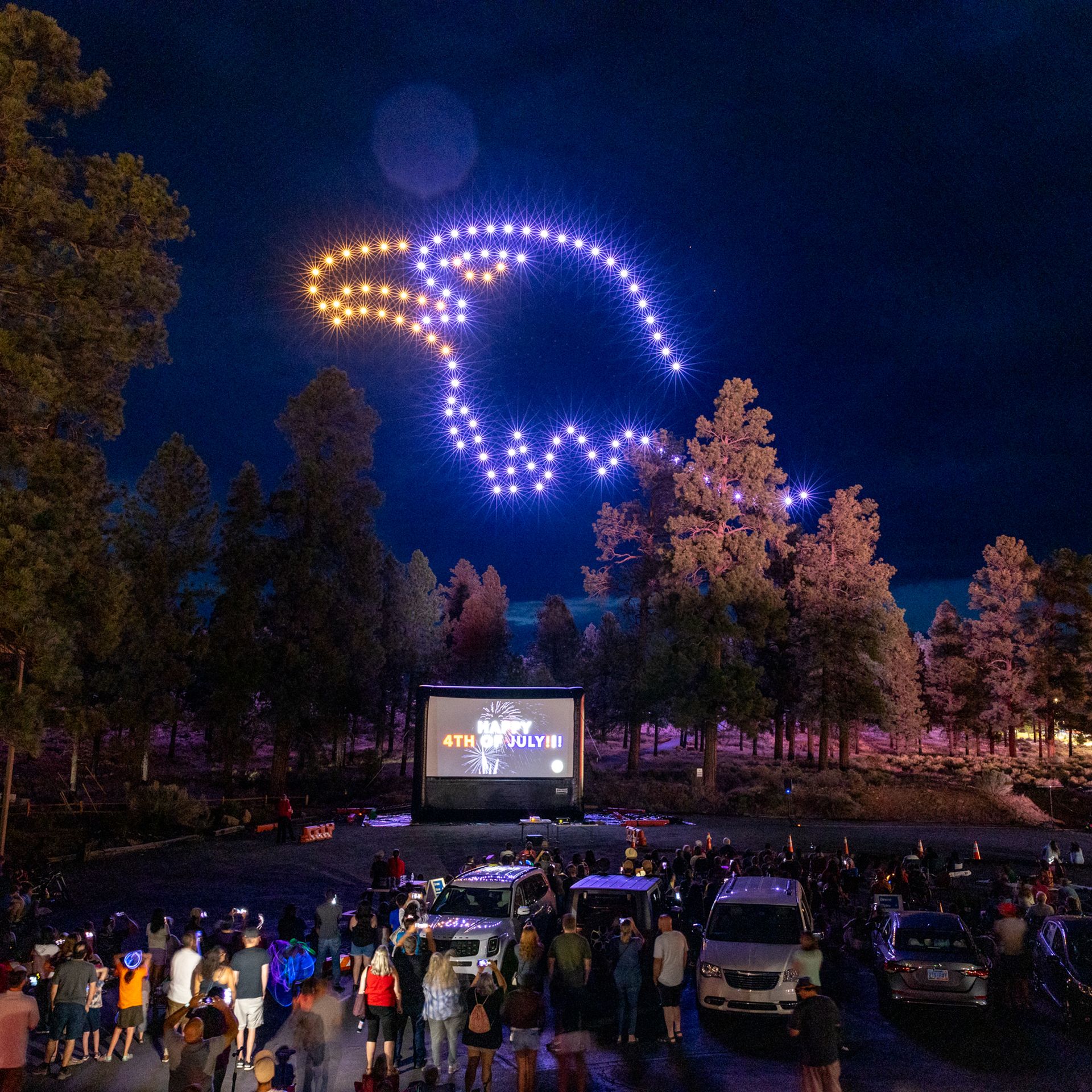 4th of July Fireworks Replaced by Drone Light Shows, Like This One - Core77