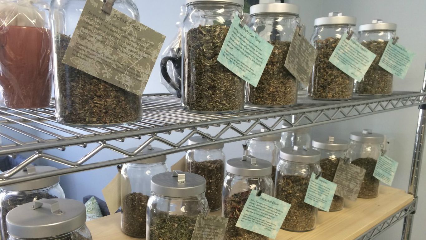 Loose leaf tea shop opens in Pineville “I like tea but don’t like
