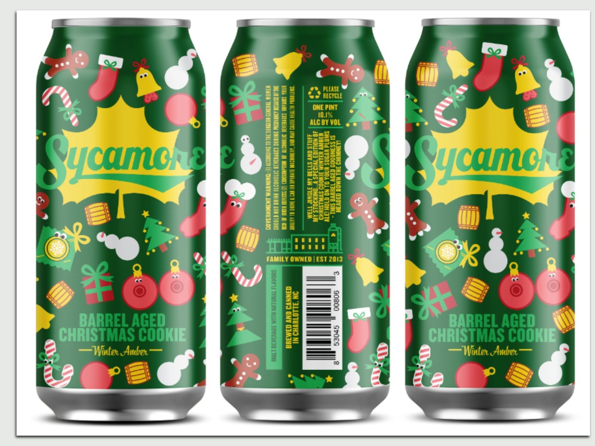 Sycamore brings back its NSFW Christmas Cookie cans - Axios Charlotte