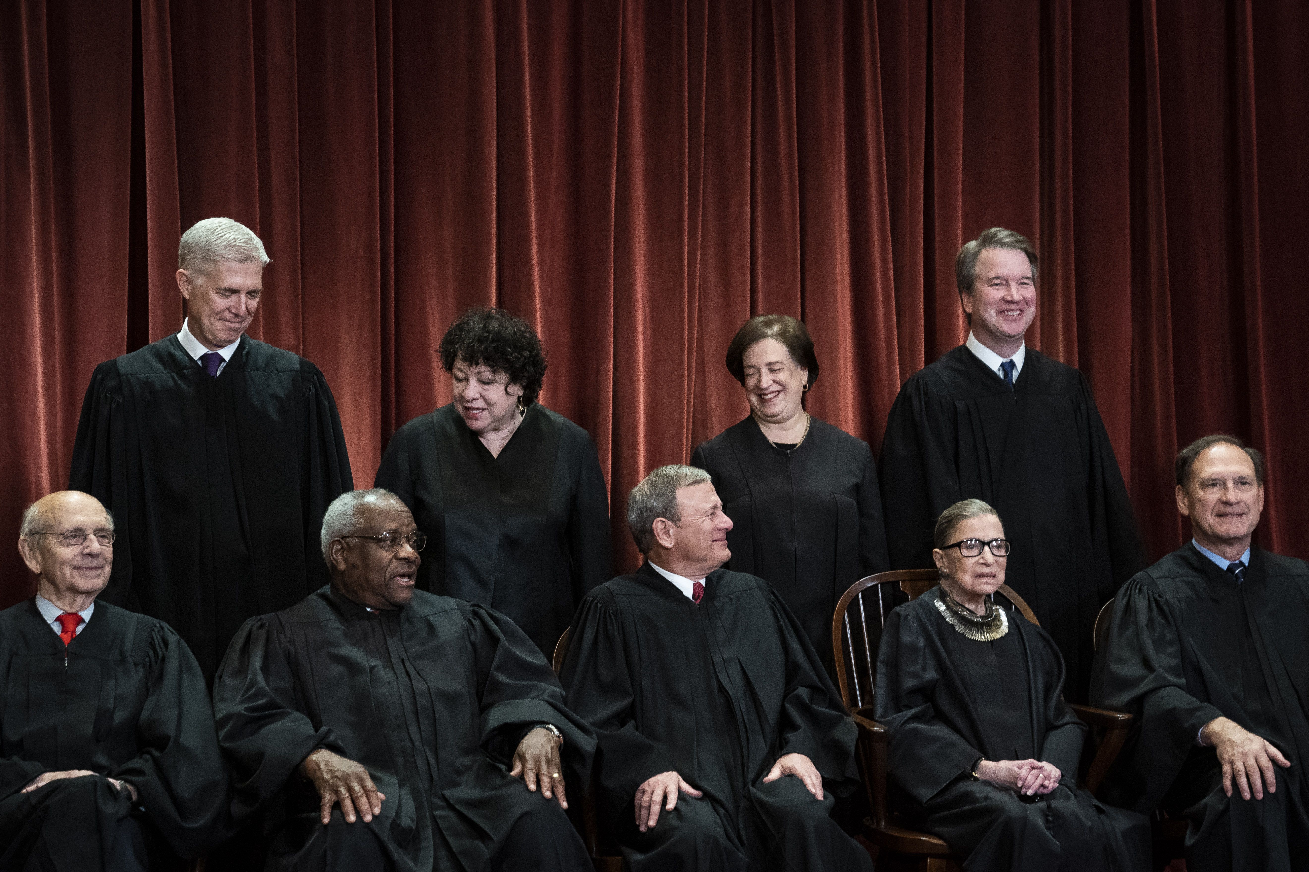 rbg with other scotus judges