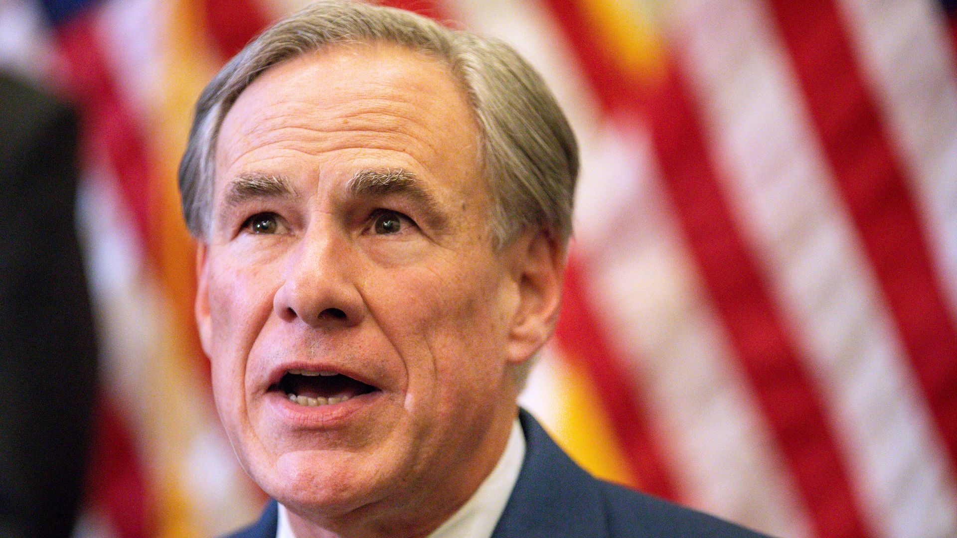 Texas governor Greg Abbott.