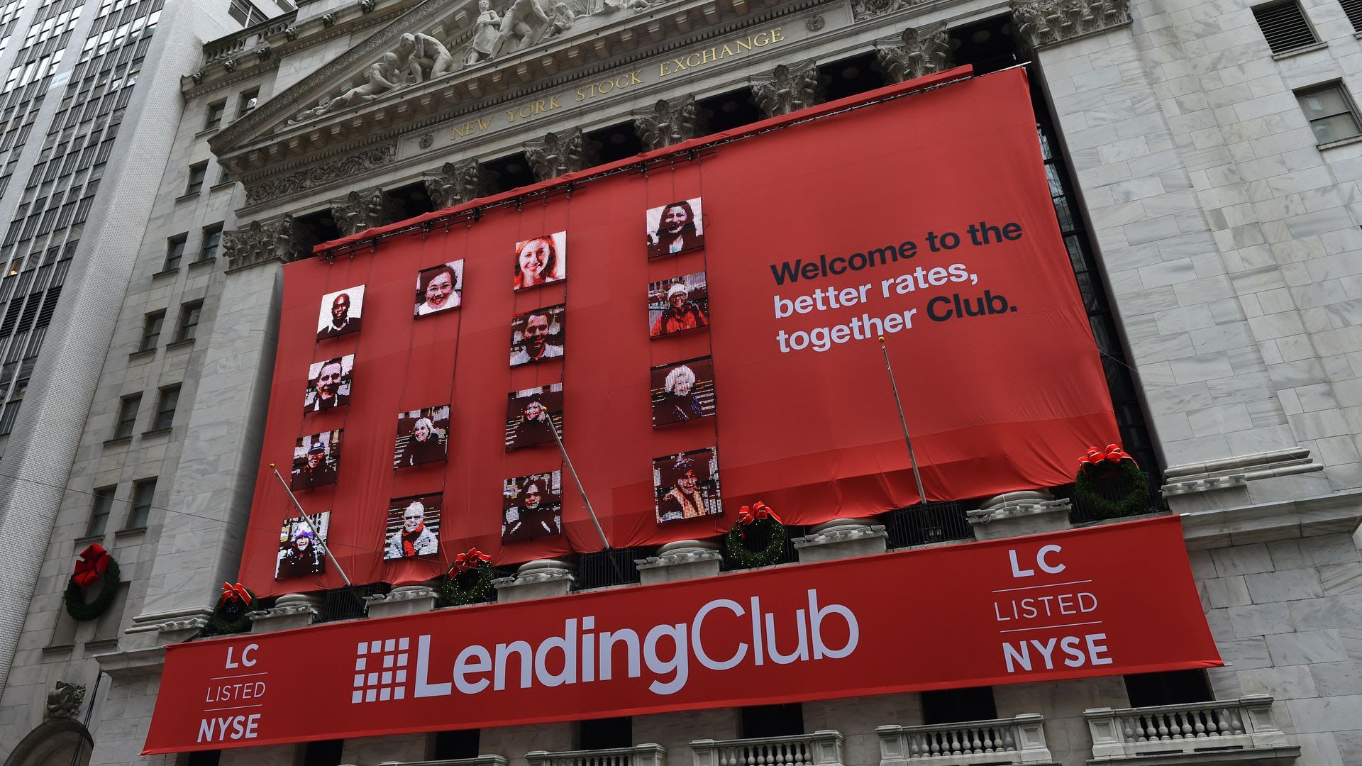 The Lending Club IPO banner