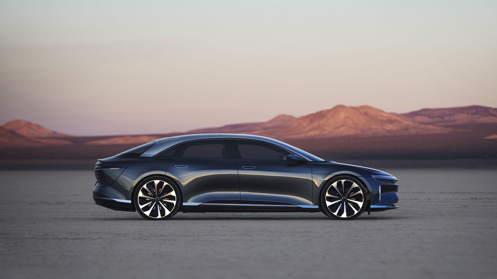 Photo of the Lucid Air electric sedan