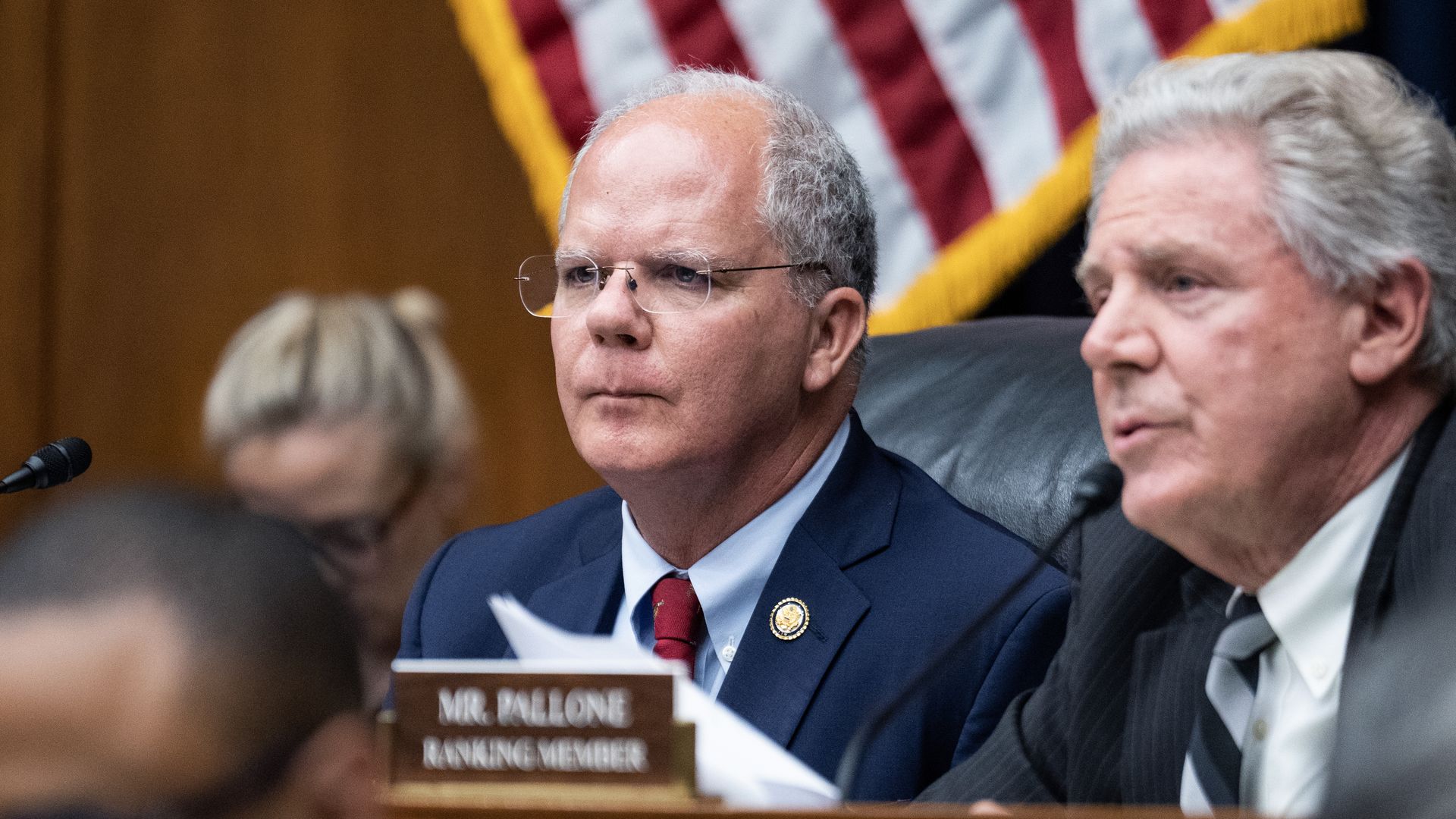 Chairman Brett Guthrie, R-Ky., left, and ranking member Rep. Frank Pallone, D-N.J.