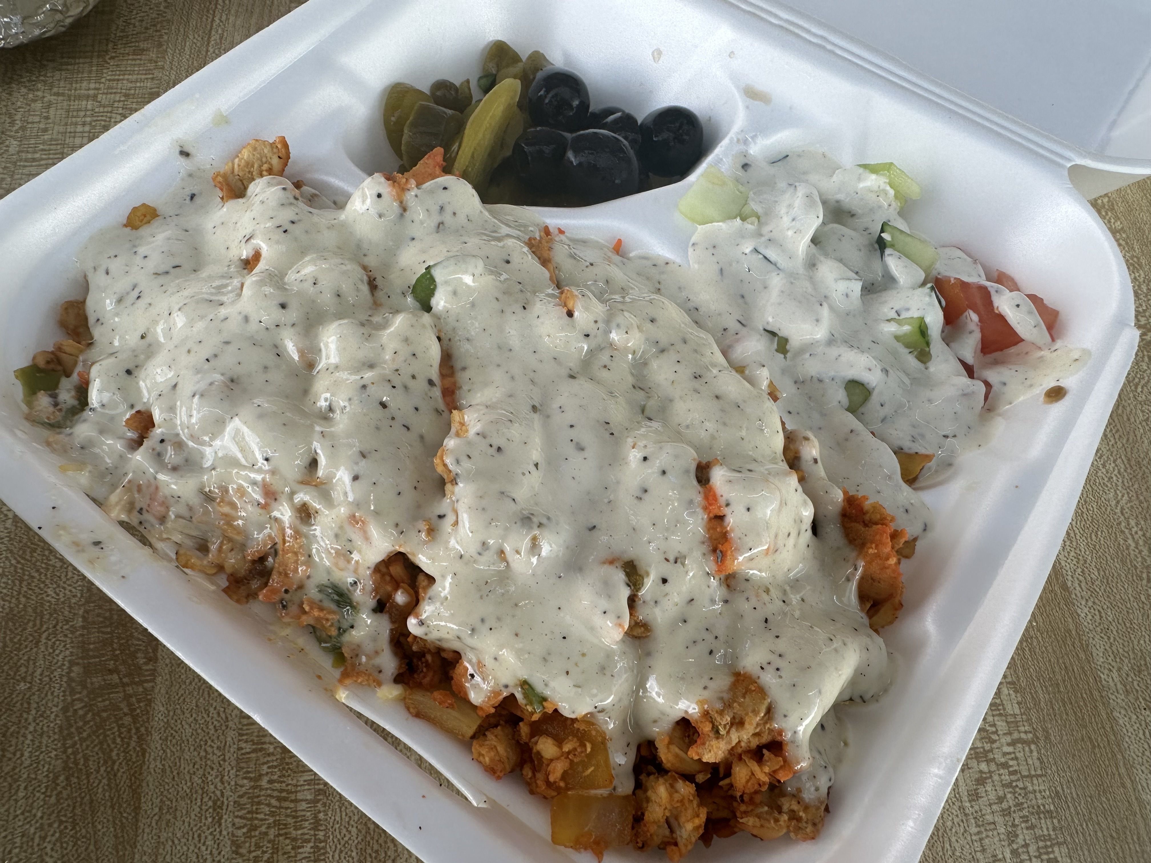 photo of chicken and rice