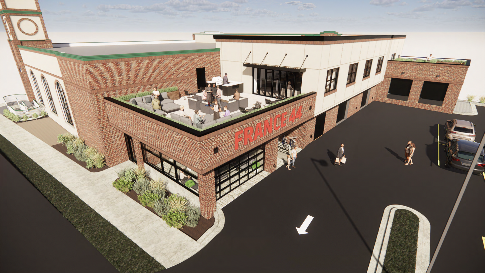 france 44 patio addition rendering