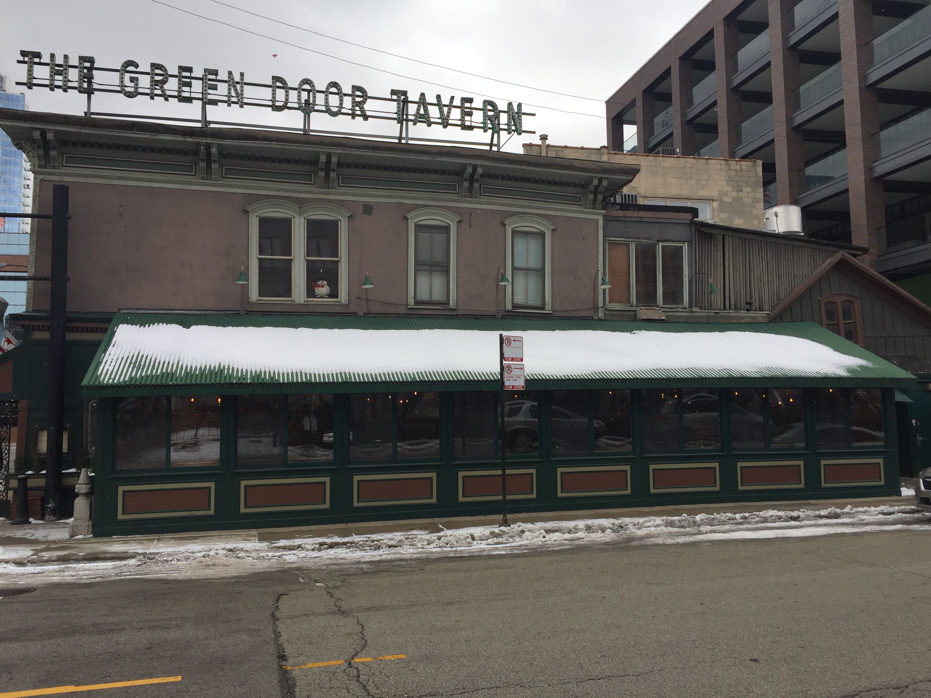 The Green Door Tavern in Chicago. 