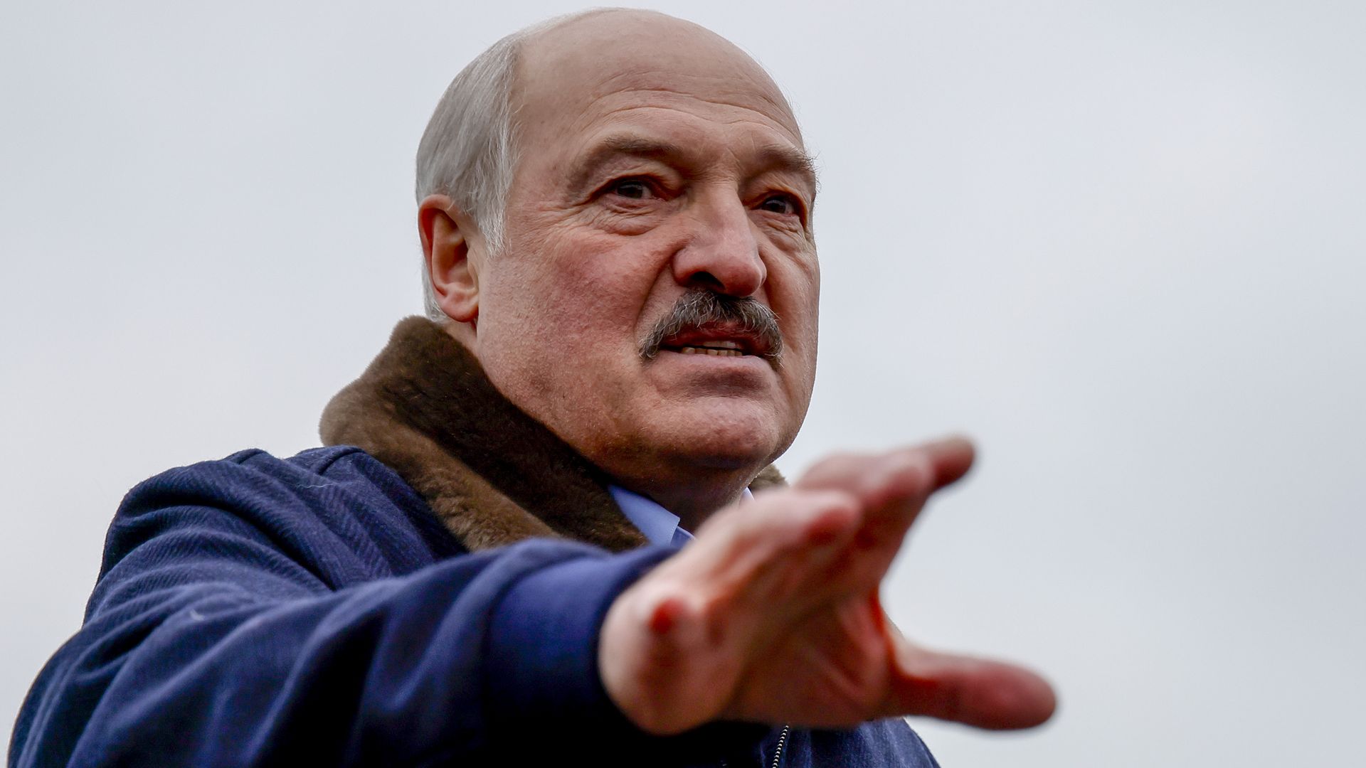 Belarusian President Alexander Lukashenko in Grodno in November.