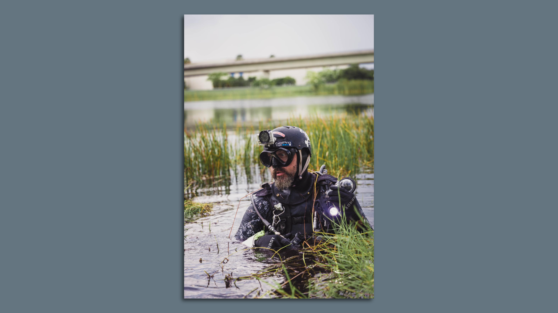 Recon Dive Recovery searches Florida lakes and canals for submerged cars and victims. Image courtesy of Ken Fleming.