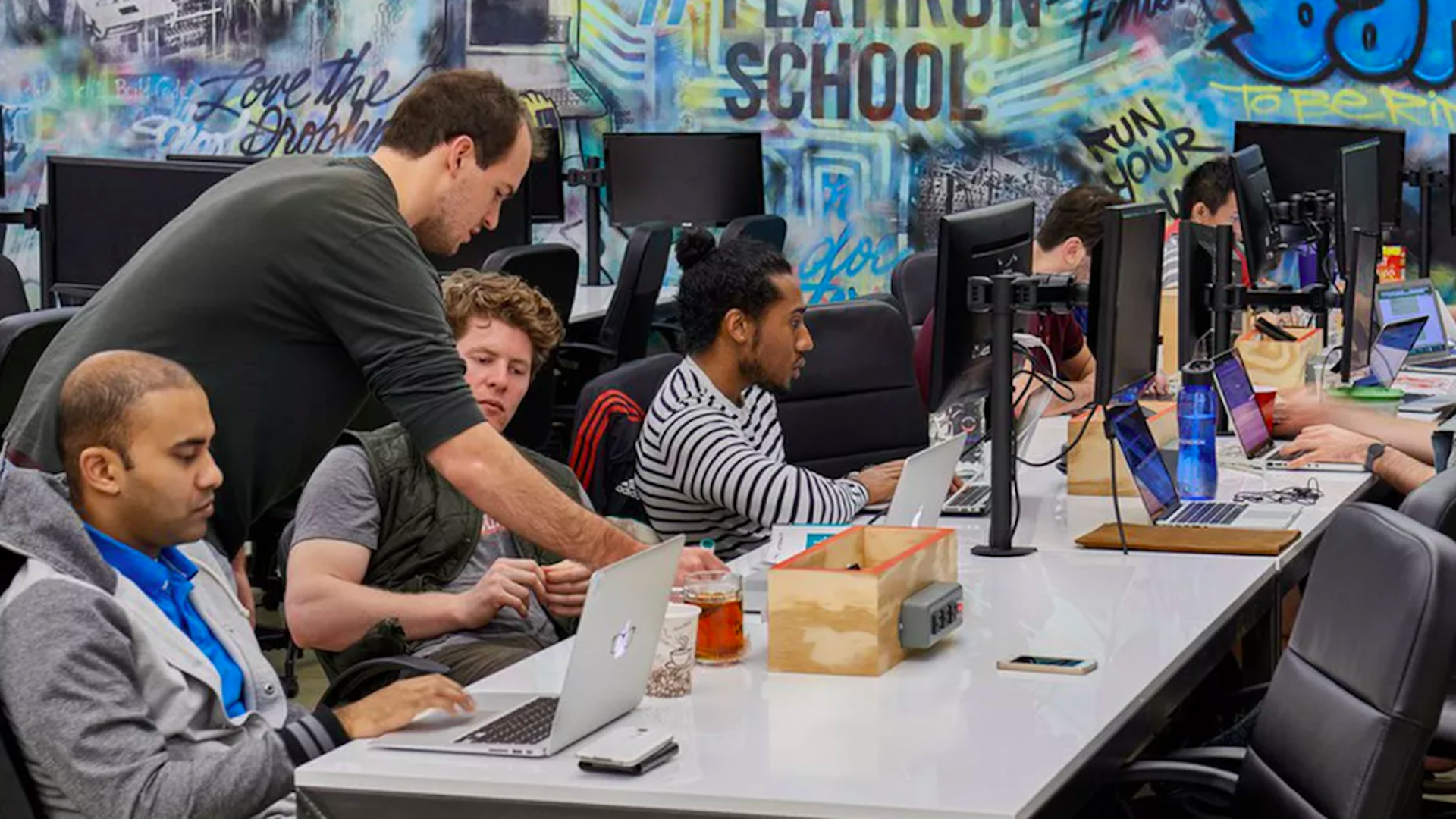 Students at Flatiron School 