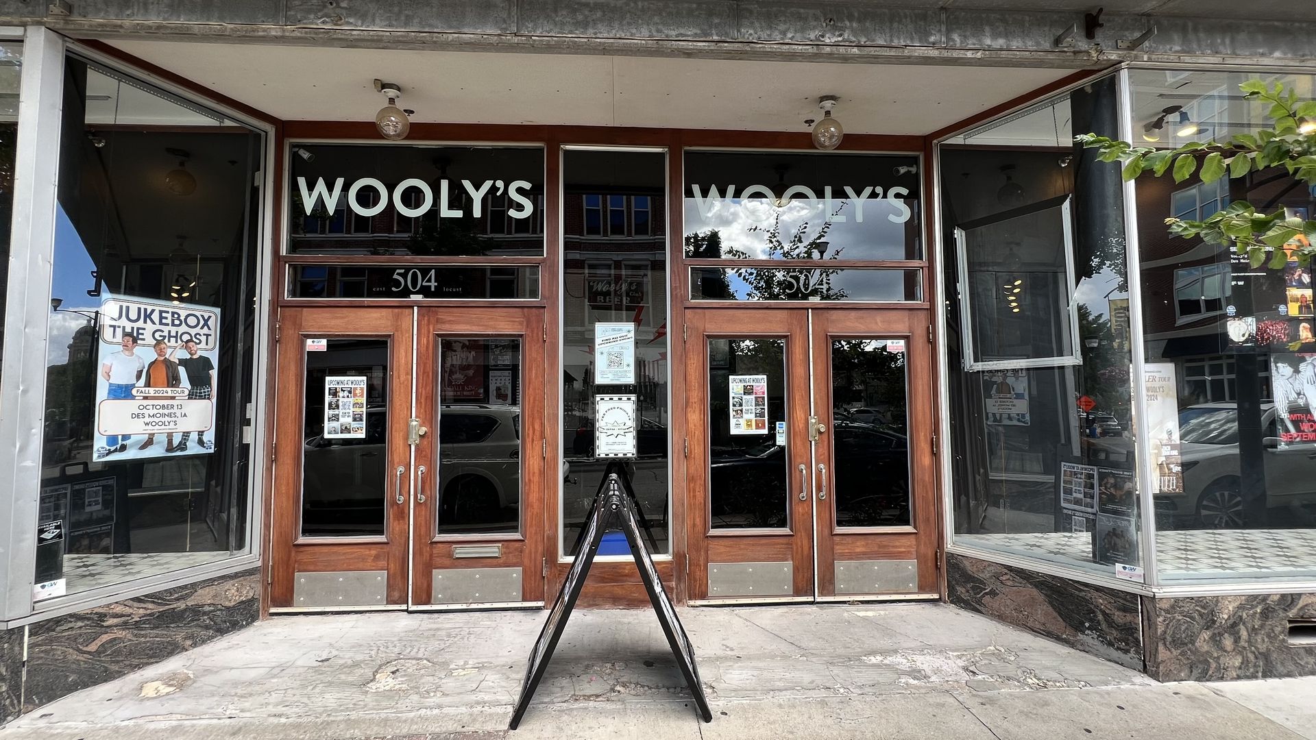 front of wooly's