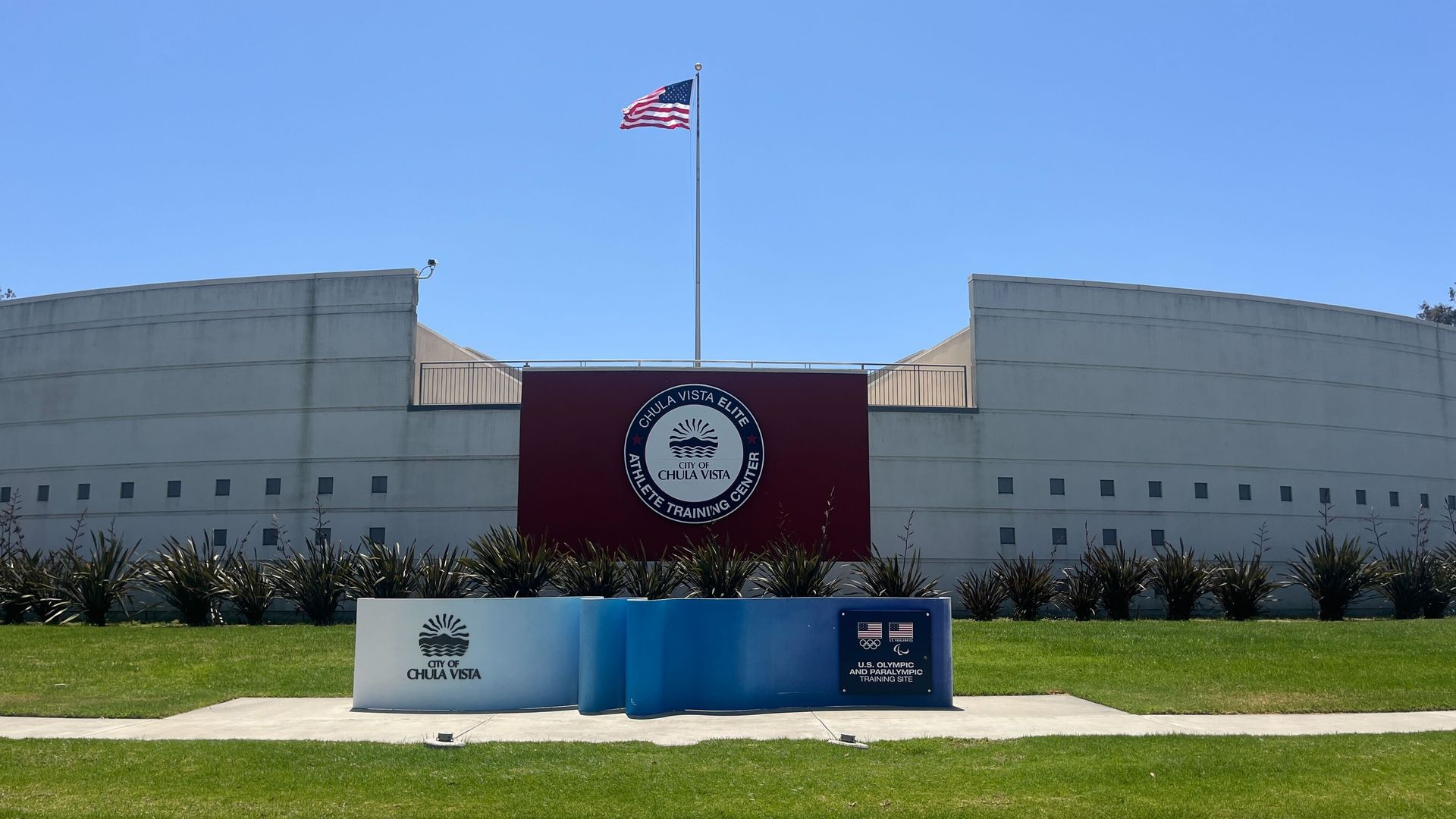 Exterior of the Olympic Training Center in Chula Vista