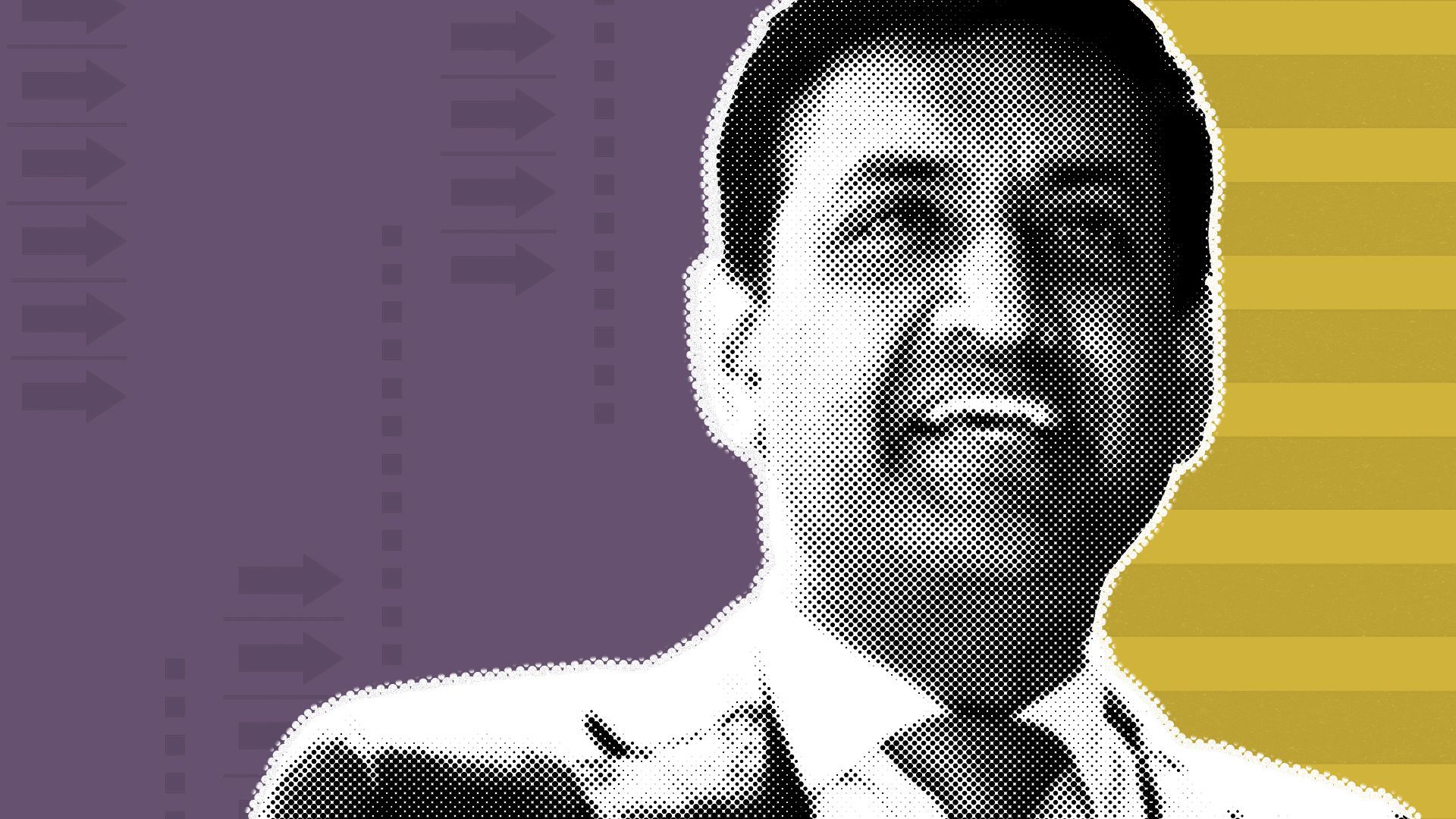 Illustration of Ro Khanna surrounded by ballot elements