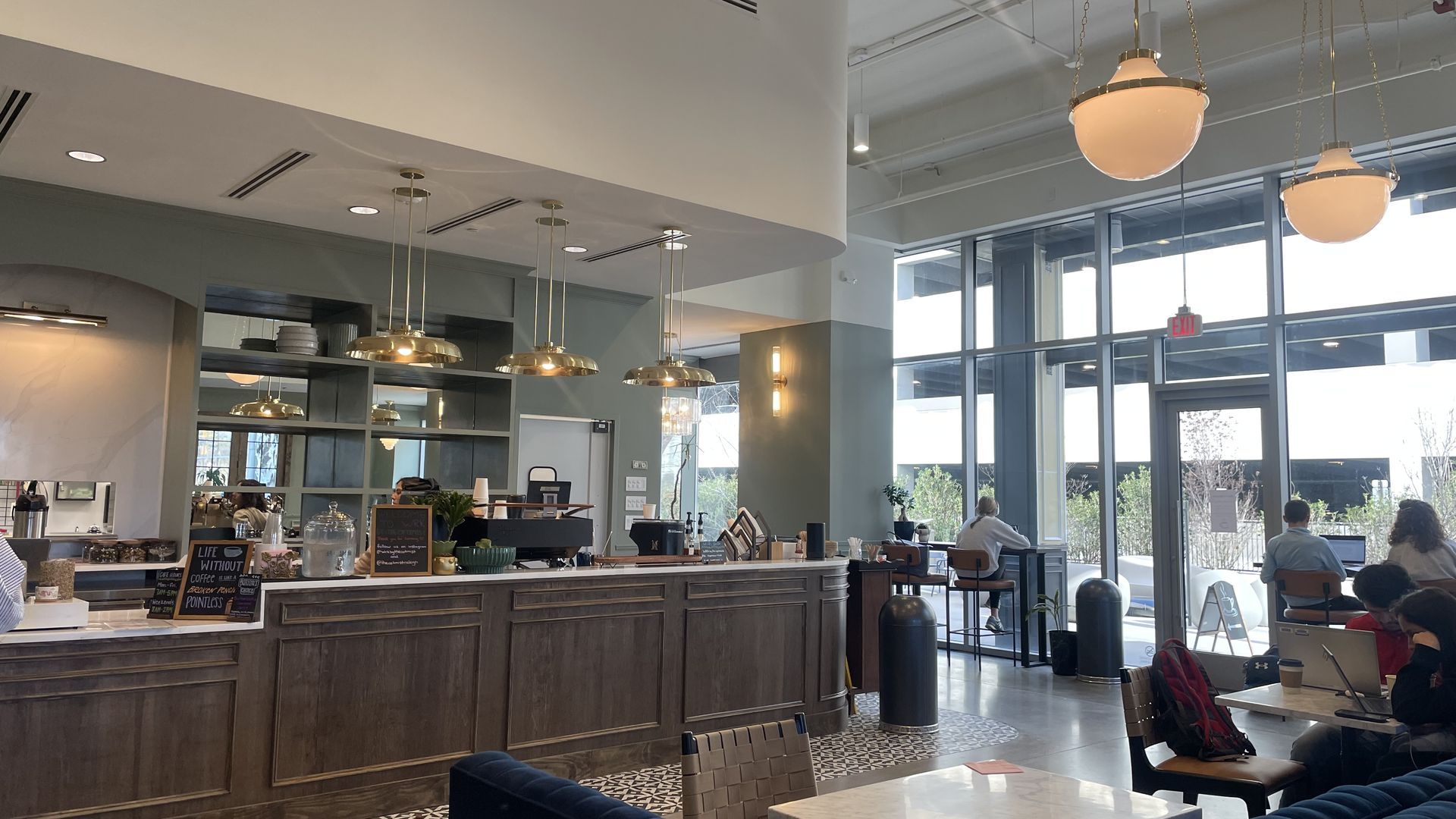 Inside The Optimist's location at 1000 Social