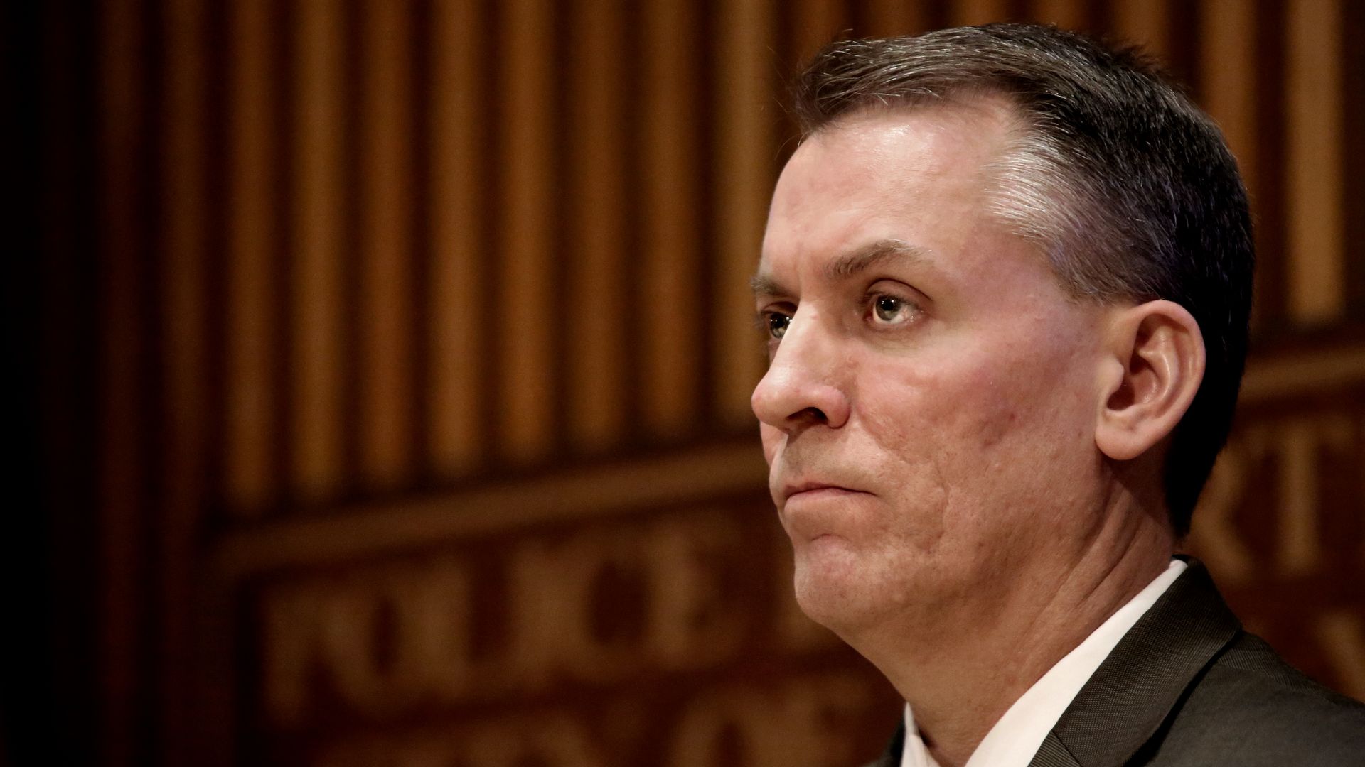 New York City Police Commissioner Dermot Shea.