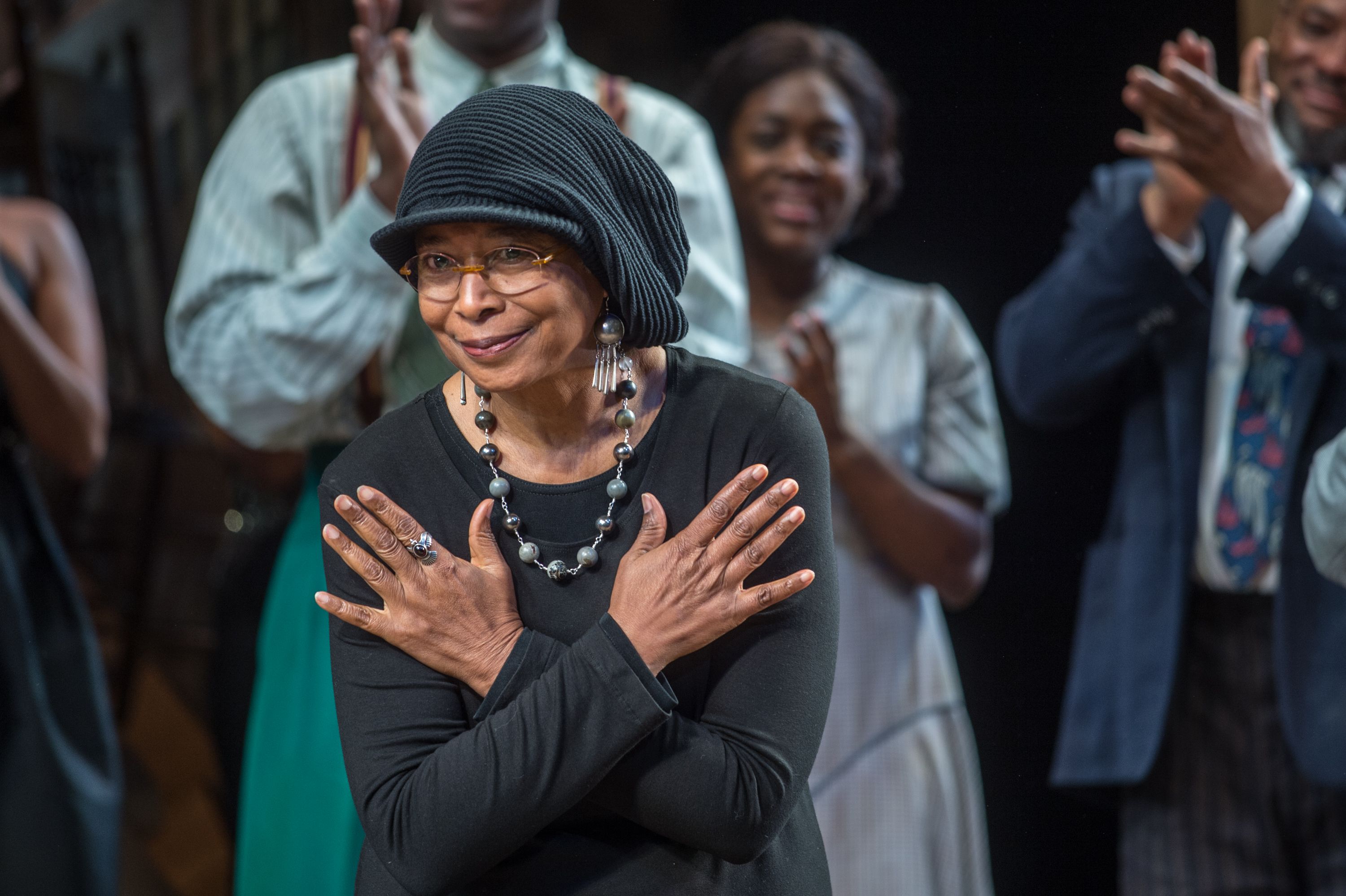 NEW YORK, NY - DECEMBER 10: "The Color Purple" author Alice Walker attends the "The Color Purple" Broadway Opening Night at The Bernard B. Jacobs Theatre on December 10, 2015 in New York City. (Photo by Mark Sagliocco/Getty Images)