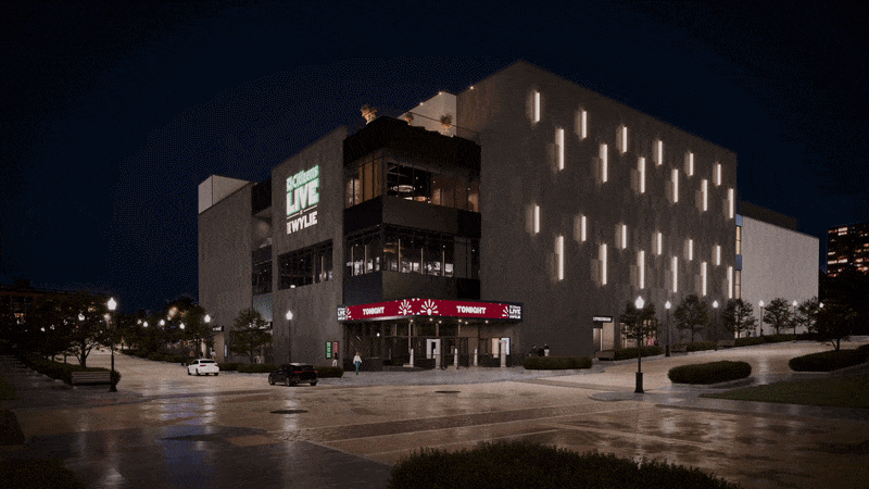 Enter to photo displays that honor the Lower Hill's cultural legacy and a tribute to the Crawford Grill's famous mirrored piano. Visual: Courtesy of Citizens Live at the Wylie