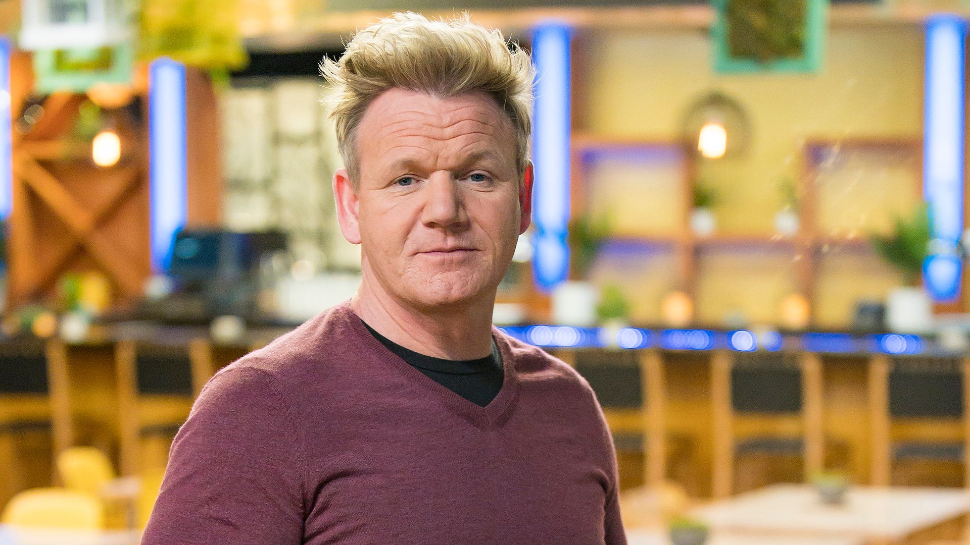 Photo shows Gordon Ramsay looking at the camera.