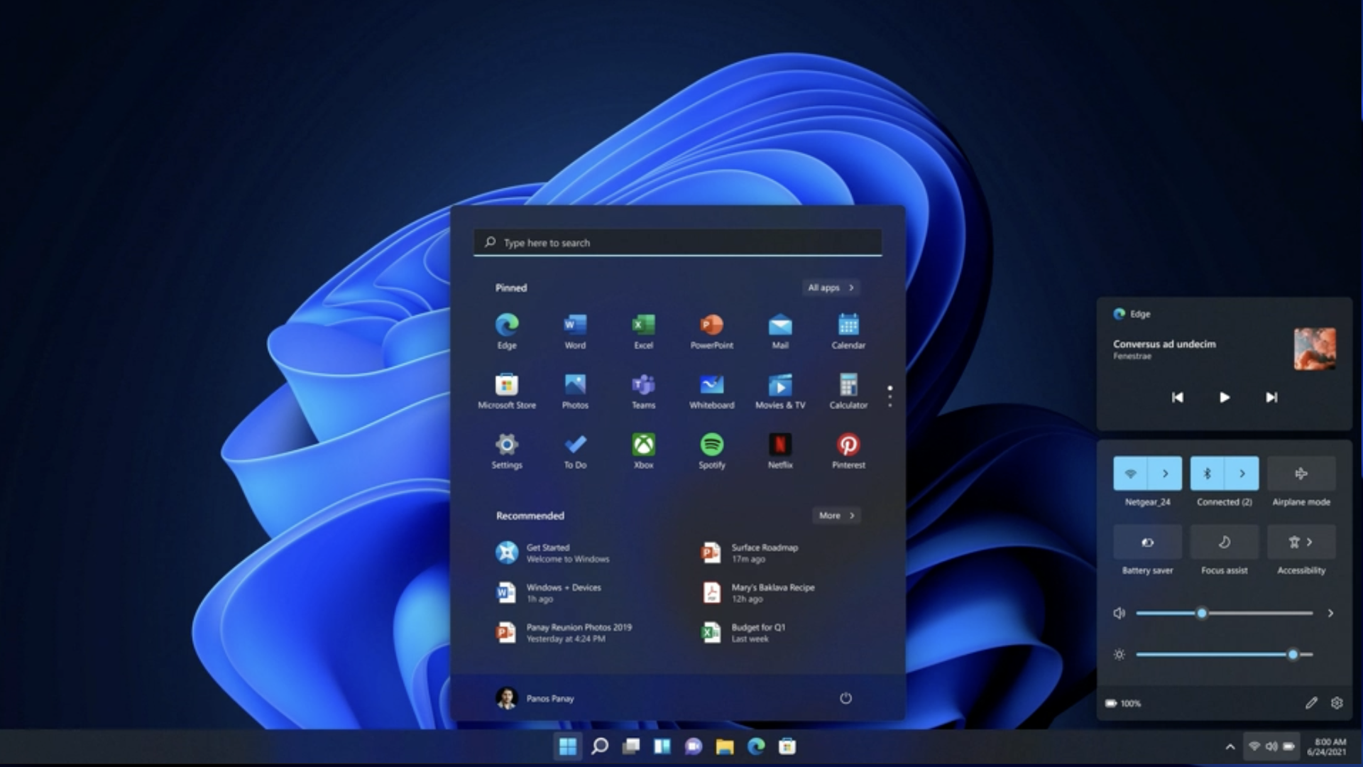 A screenshot of Windows 11 in dark mode