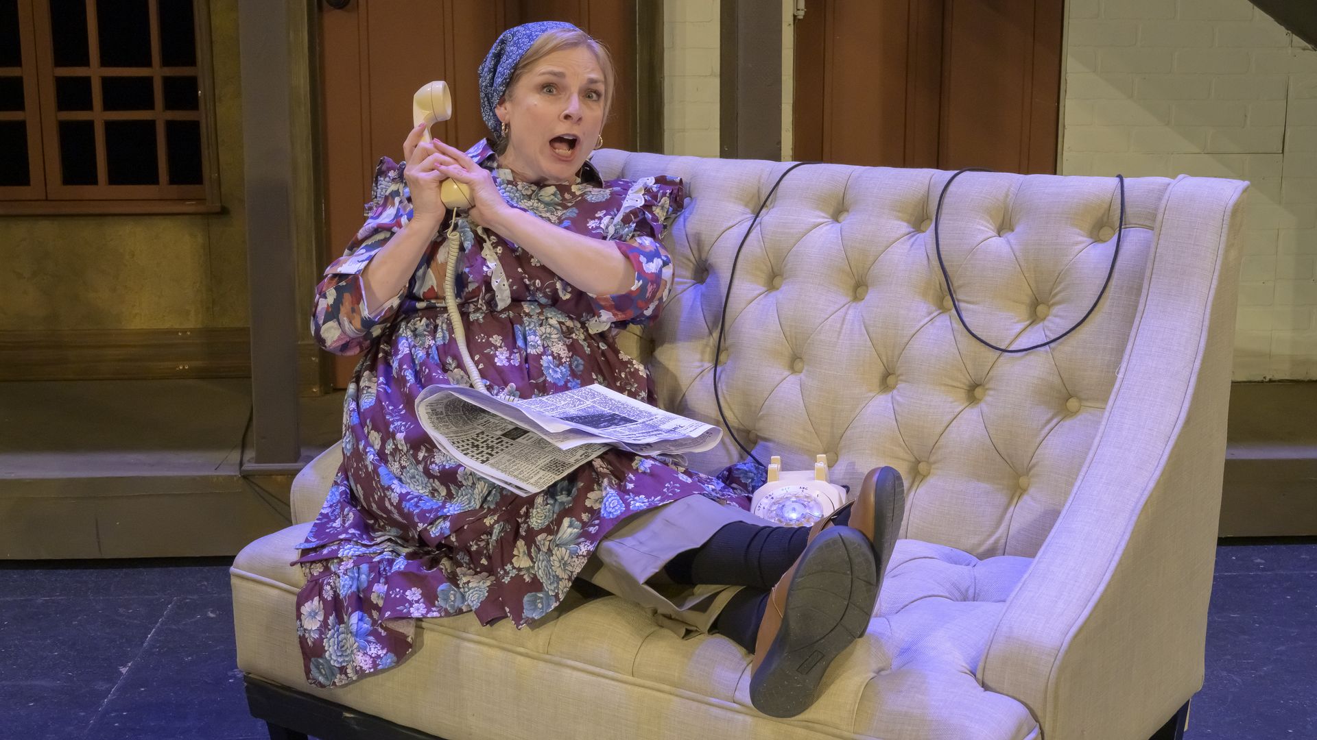 A photo of a Des Moines Playhouse production.