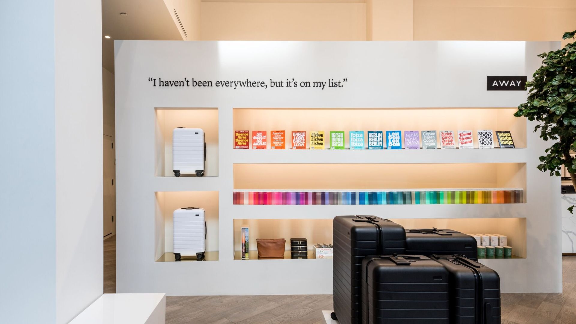Suitcase display