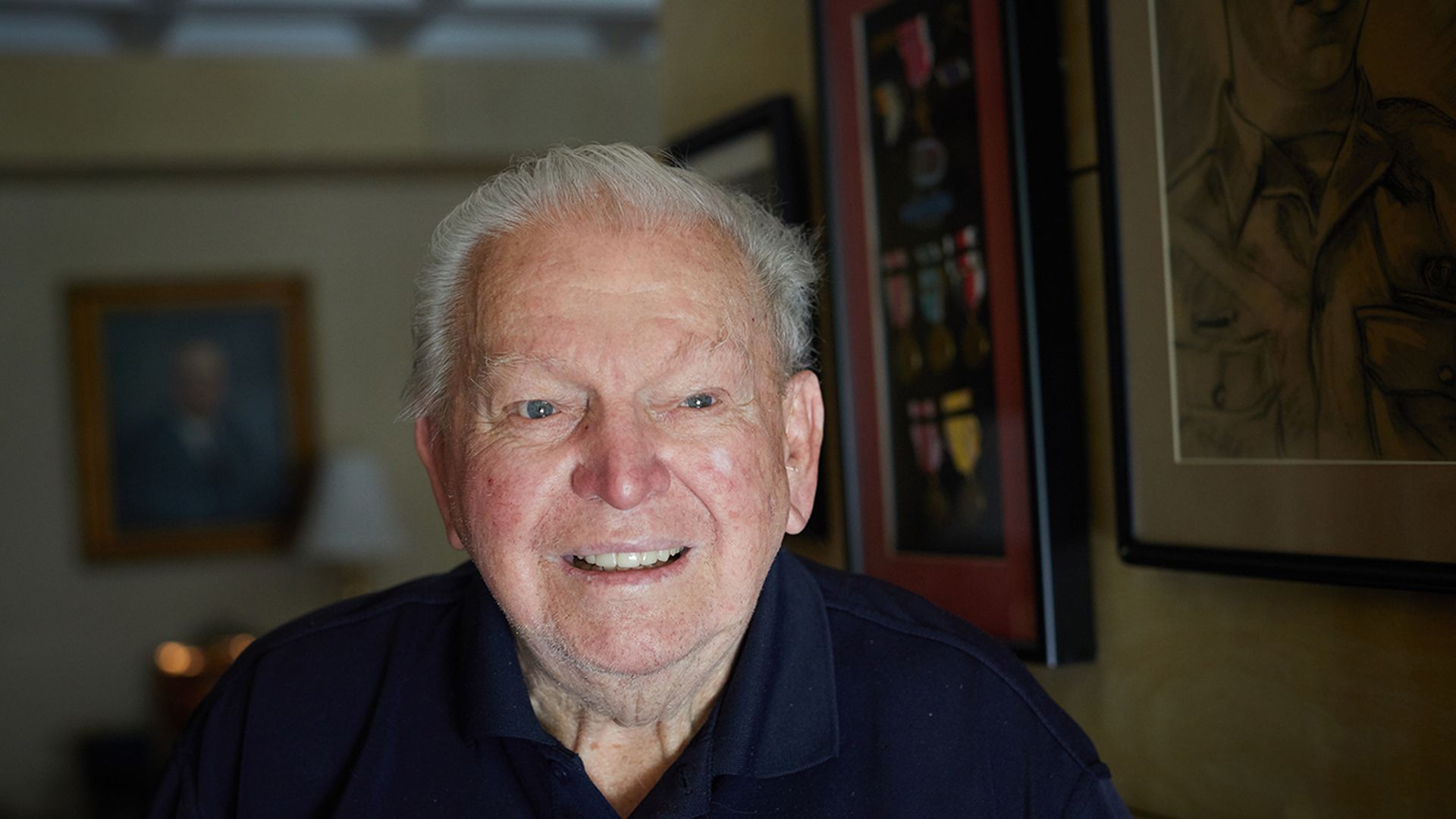 Eugene "Doc" Deibler at his south Charlotte home