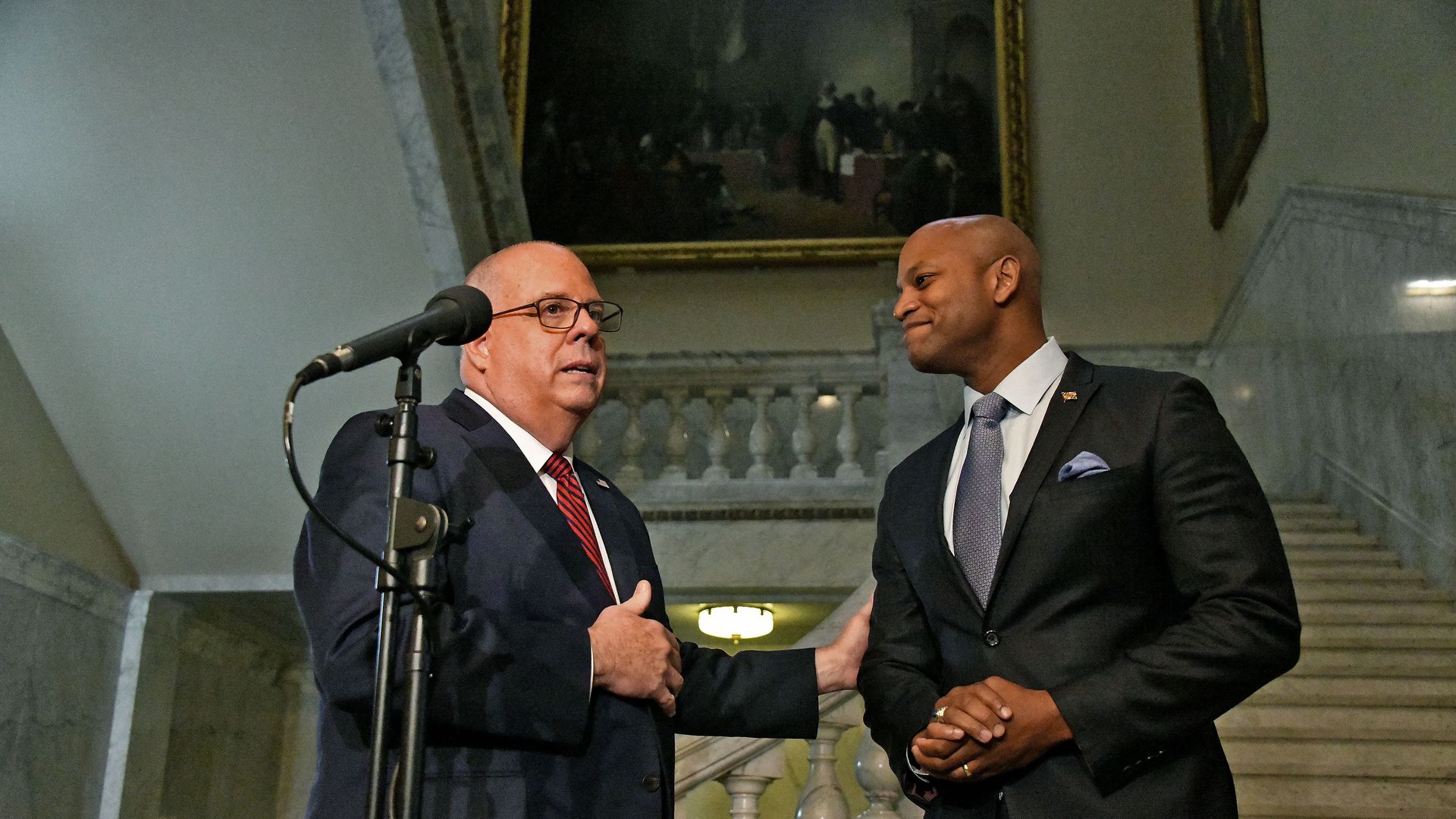 This is Larry Hogan and Wes Moore