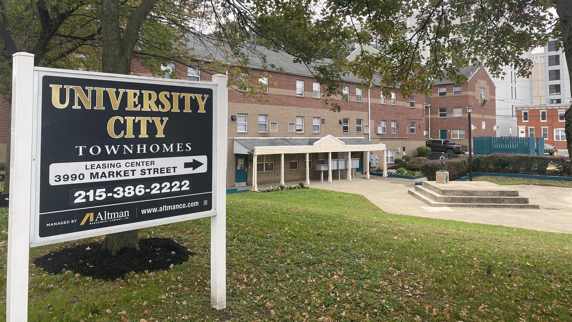 University City Townhomes in West Philadelphia
