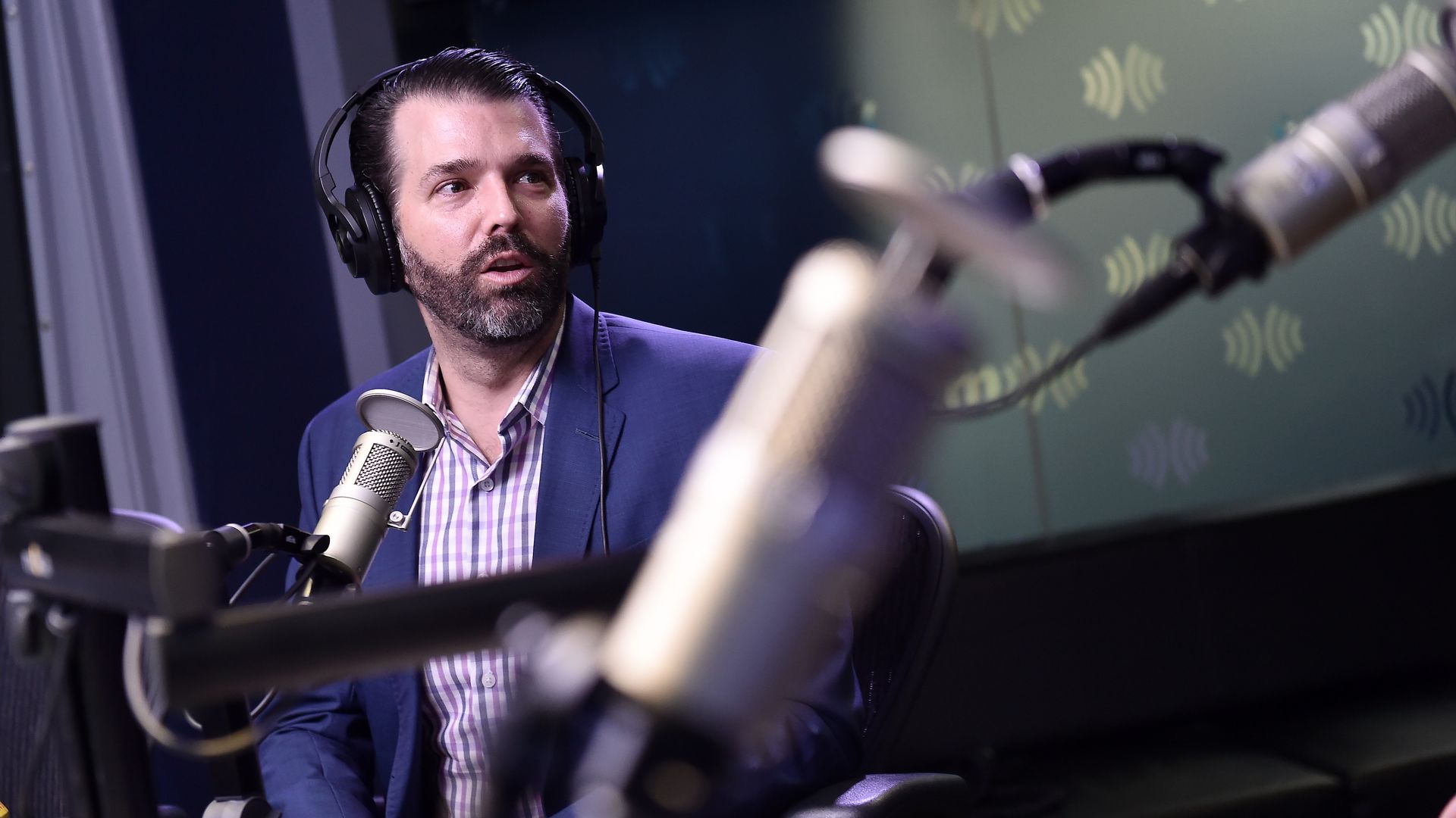 Donald Trump Jr. visits SiriusXM Studios 