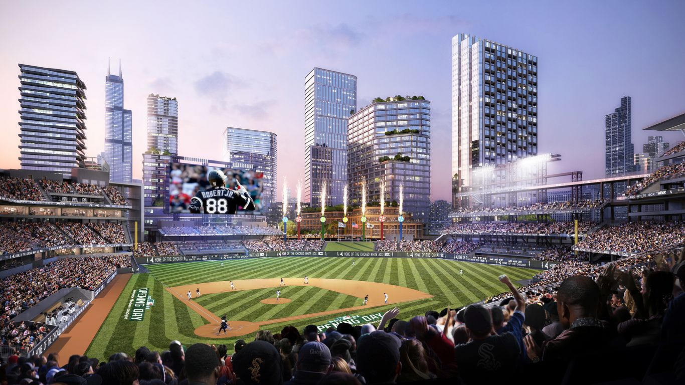 Chicago White Sox pitch Illinois lawmakers on $1 billion stadium plan ...