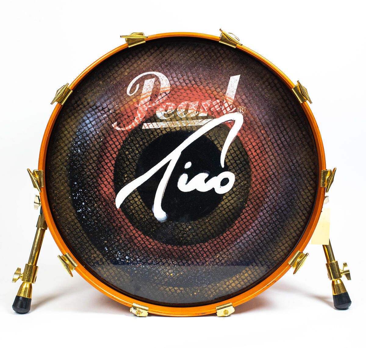 Bon Jovi drummer Tico Torres' kick drum. 