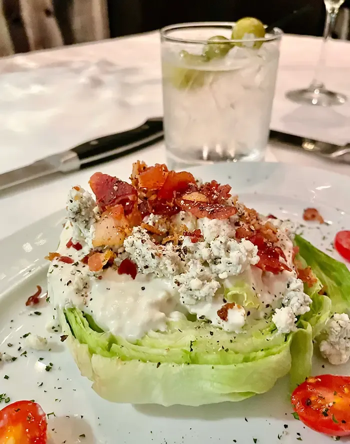 wedge salad at steak 48 in charlotte