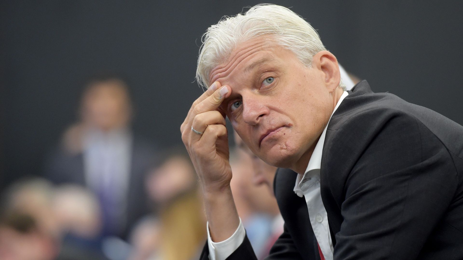 Then-Russian businessman Oleg Tinkov attends the St. Petersburg International Economic Forum (SPIEF) in Saint Petersburg on June 6, 2019.